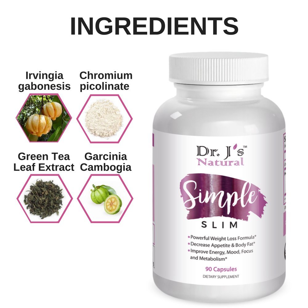 Dr. J's Natural Simple Slim Diet Pills, The 1 Thermogenic Diet Pill