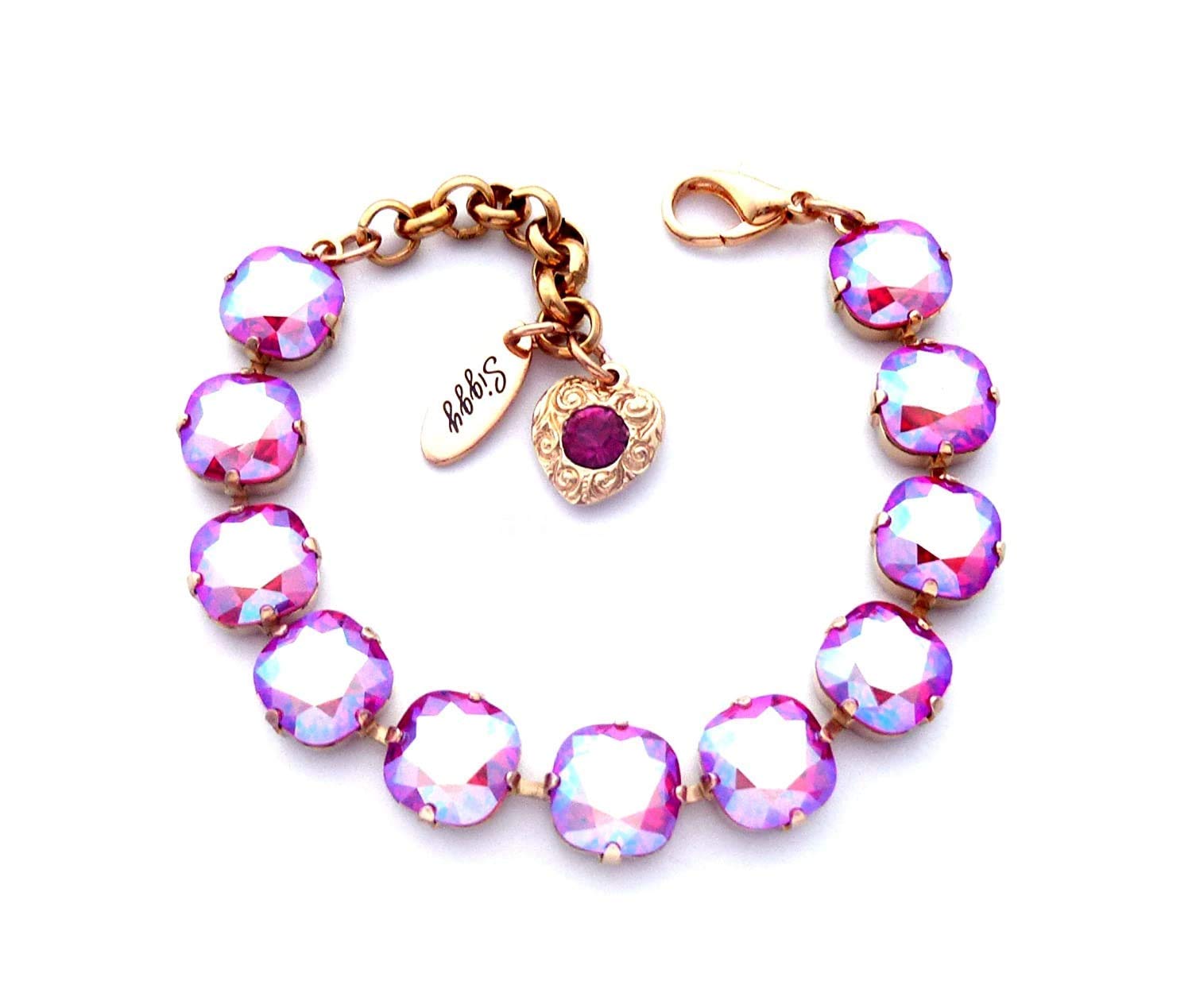 Swarovski® Crystal Bracelet, NEW Light Siam Shimmer