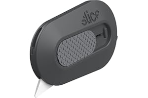 Slice Mini Box Cutter | Manual Retracting | Safe Ceramic Box Opener Lasting 11x Longer Than Metal | Keychain Box Cutter | 1 P