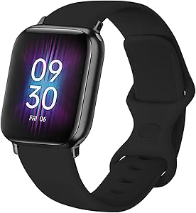FnKer Compatible with Apple Watch Bands Series 3 38mm Series 6 40mm Bands 42mm 44mm, Soft Silicone Sport Strap Replacement Bands Compatible for iWatch Series 6/SE/5/4/3/2/1