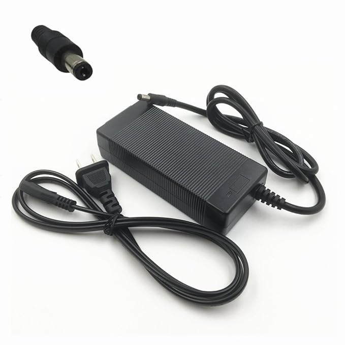 48V Battery Charger Output 54.6V1.5A for Ebike Electric Scooter for 48V Lithium Battery Pack DC Plug 5.5X2.1mm 13 Series li-ion Battery Charger