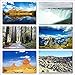 US National Parks postcards pack - Set of 25 individual postcards featuring America’s national parks and natural landmarks