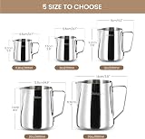 Dailyart Milk Frother Jug 900ml 304 Stainless Steel Coffee Pouring Pitcher view 2
