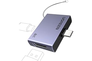 UGREEN 32.4Gbps USB C to DisplayPort 1.4 Adapter with PD 100W Fast Charging 8K@60Hz 4K@240Hz Thunderbolt 4/3 to DisplayPort C