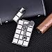 HUOWA Torch Cigar Lighter Soft/Jet Flame Switchable Cigarette Lighter with Adjustable Flame Dial, Visible Tank and Butane Refillable for Tobacco Pipe & Cigar