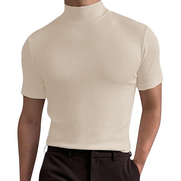 トップス RhodolirioN / Mock Neck Tee Mock Neck Shirts – 70degrees.life