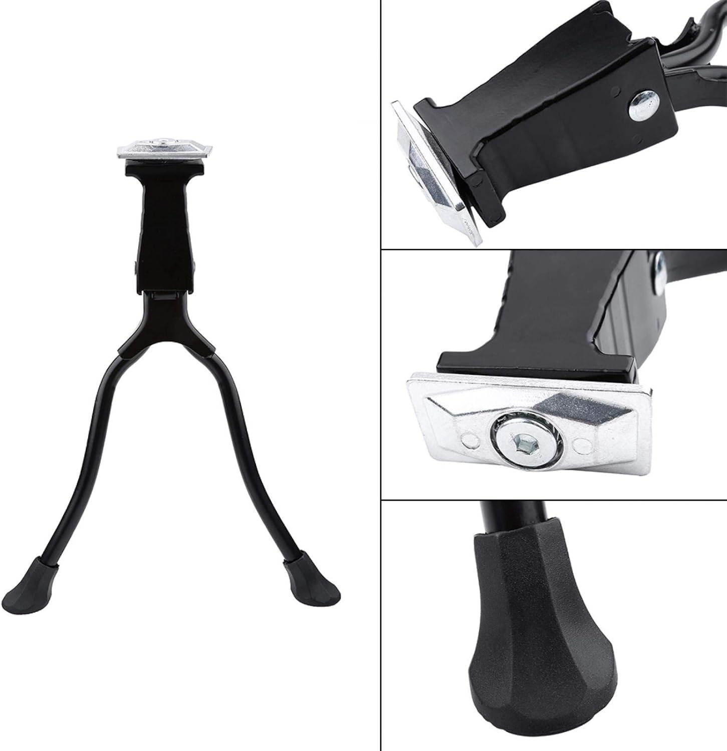 Bicycle Foot Stand, Prcatical Mountain Bike Foot Stand Mount Road Bicycle Double Legs Park Stand for 26 Inches Or Higher : Sports & Outdoors