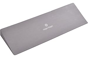 Hugger Mugger Yoga Wedge - Gentle Lift for Sensitive Wrists, Durable and Stable, Supports Joints, Great for Downward Dog