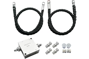 Amagogo Mini Excavator Cushion Valve Kit M14x1.5 Threaded Ends Accessory Sturdy High Spare Part Steel