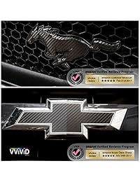 Rollo de vinilo protector de autos de fibra de carbono VVIVID XPO negro con tecnología de liberación de aire