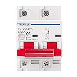 DC MCB Miniature Circuit Breaker 2P 80A 100A 125A