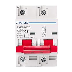 DC MCB Miniature Circuit Breaker 2P 80A 100A 125A