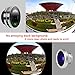 Neewer 3-in-1 Clip-on Lens for iPhone X 8 7 6, Android Tablets, iPad, Samsung Galaxy etc: 180° Fisheye Lens; 2-in-1 Macro Lens and Wide Angle Lens+Soft Rubber Lens Holder