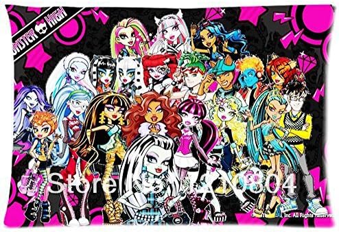 Soul Survivor Fashion Doll Monster High Custom Zippered Pillow Cases 20X30(Twin Sides)
