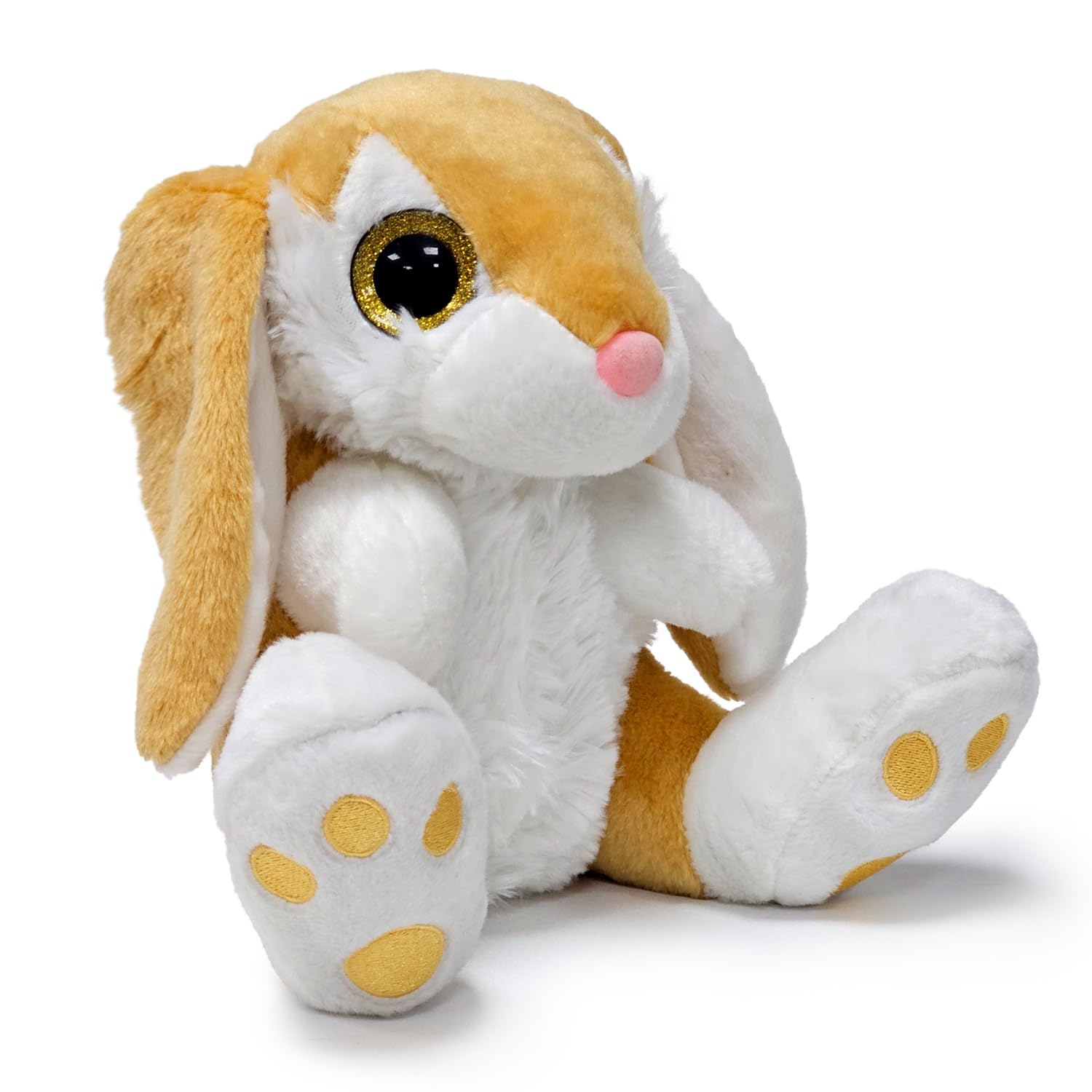 BARRADO - Rabbit sitting Plush toy Bunny - Quality super soft (Dark Brown, 20cm/7'87")