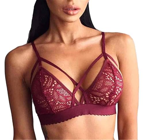 seamless lace bralette