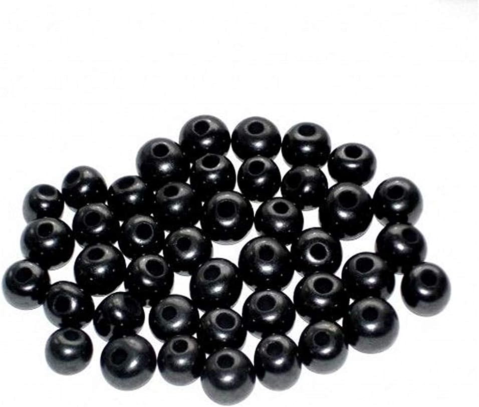 Bovis value 10 pieces. Shungite beads, polished, approx. 8 mm and weighs 1 g, making your own pendants or chains, with certificate.