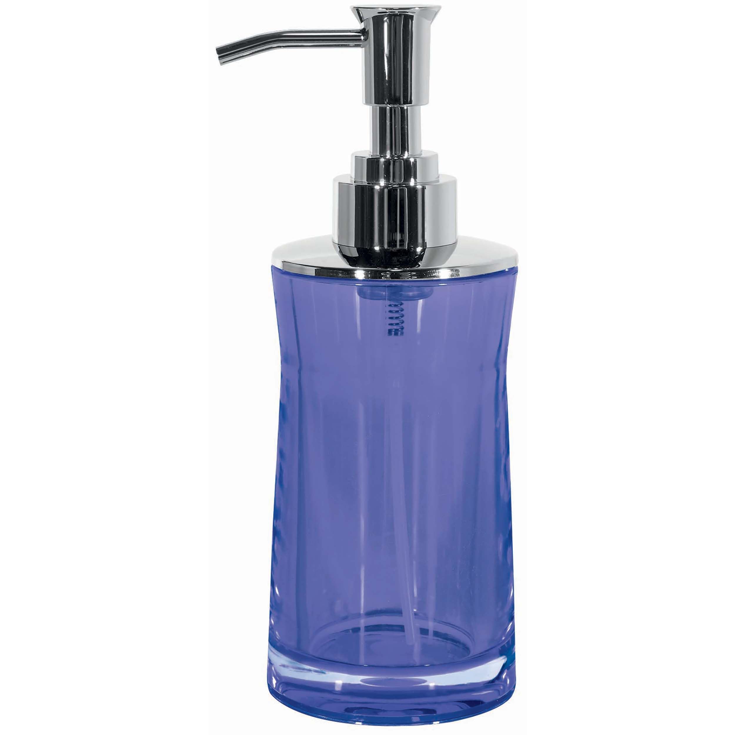 Spirella 10.17784 Sydney-Acryl, Soap Dispenser, Clear/Purple