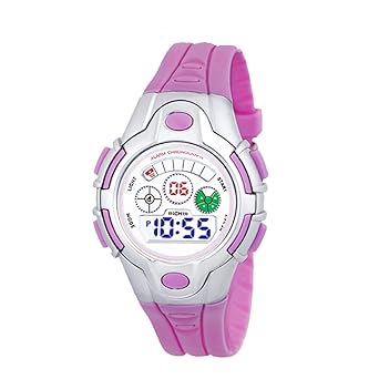 Vizion Digital LCD Multicolor Dial Watch for Kids-VZN-B2058-7