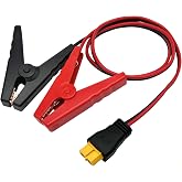 Nuofany XT60 Female to Battery Alligator Clip Cable XT60 Connector with Battery Clip Power Charging Cable