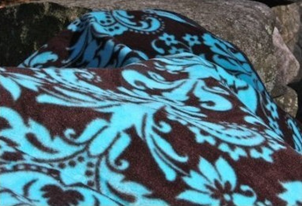 Zipngo Blanket Outdoor Blanket USA Made (Turquoise