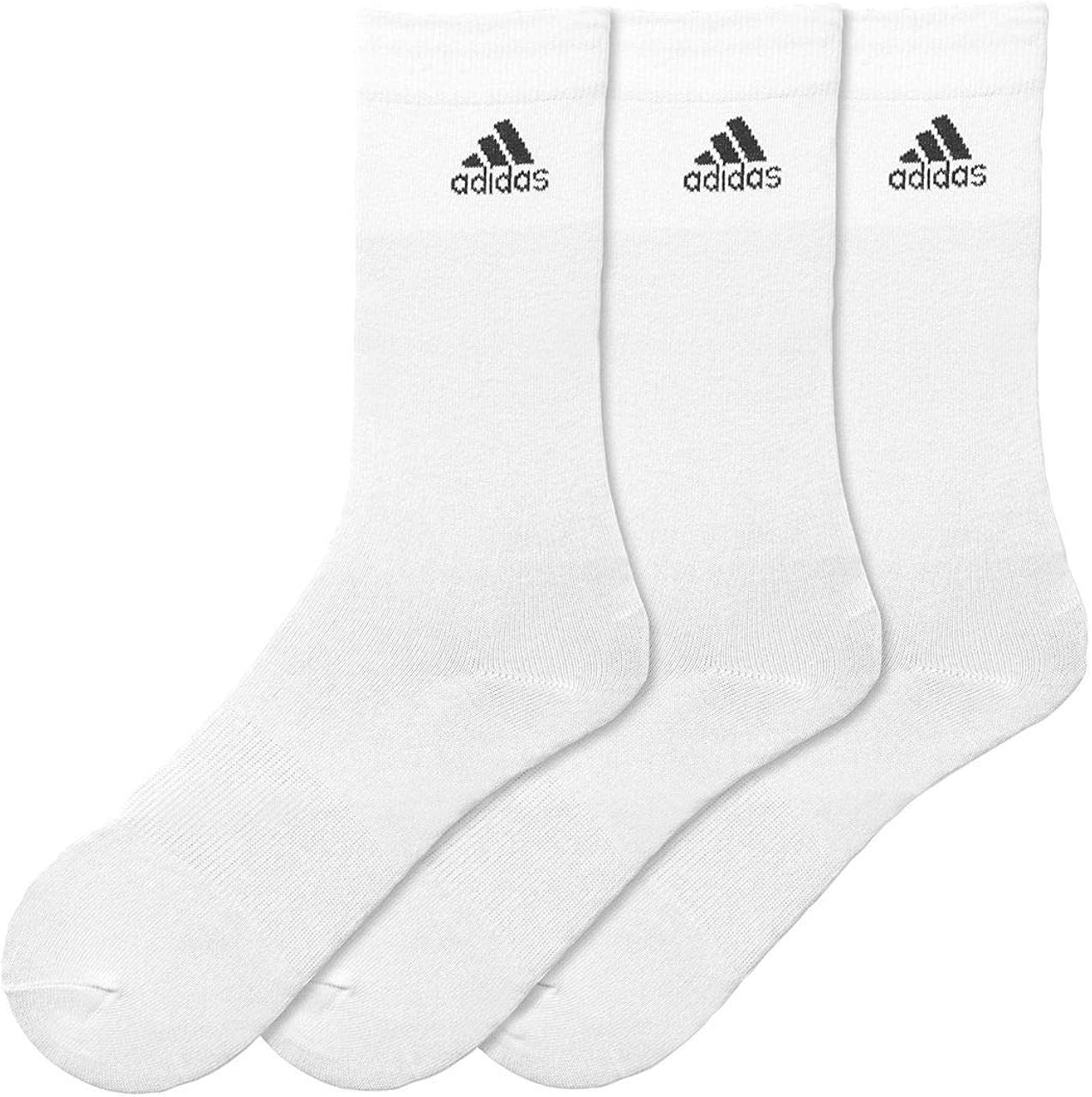 adidas Training Unisex Performance Thin Crew Socks 3 Pairs