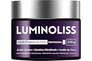 LuminoLiss Alisado – Hair Smoothing Cream | Keratin Treatment for Frizz Control & Natural Silkiness | Restores Shine & Manageability – 1PC