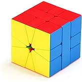 CuberSpeed Moyu Square 1 Speed Cube Moyu Meilong Square one Stickerless Magic Cube