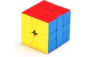 CuberSpeed Mofang Jiaoshi Square-1 Speed Cube Cubing Classroom Meilong Square one Stickerless Magic Cube