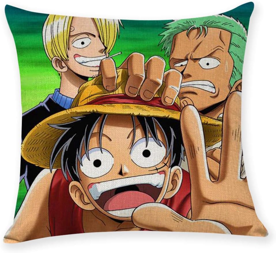 Room For Three One Piece Hentai 3 pcs Anime One Piece Straw Hat Luffy Sauron Sanji Pillow Lunch Break