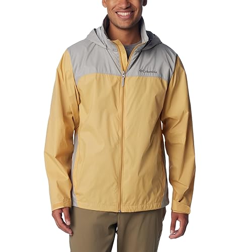 Columbia Men's Glennaker Lake Rain Jacket, Pond/Grill, XX-Large in