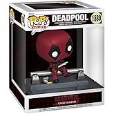 Funko POP! Deluxe: Deadpool - Deadpool on Bridge | Official Merch - Collectable Vinyl Figurine for Shelf Display - Birthday Gift Idea for Fans and Collectors