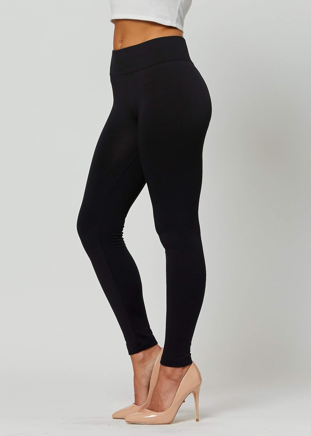 Premium Women's Fleece Lined Leggings - High Waist - Regular and Plus Size - 20+ Colors at  Women’s Clothing store