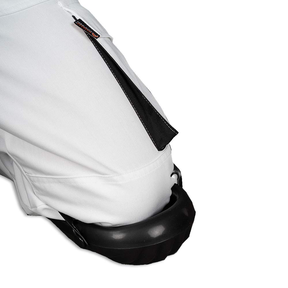 1 pair of rubber knee pads, knee pads for tilers, laminate, parquet gardening, knee protector pads - Image 4