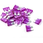 3 Amp Fuse HVAC ATO 20Pcs - 3A Standard Blade Car Fuses Replacement | For Auto, Truck, Boat, RV, SUV &amp; Motorcycle - Circuit Protection for Standard Electrical Systems Fast-Acting (32V)