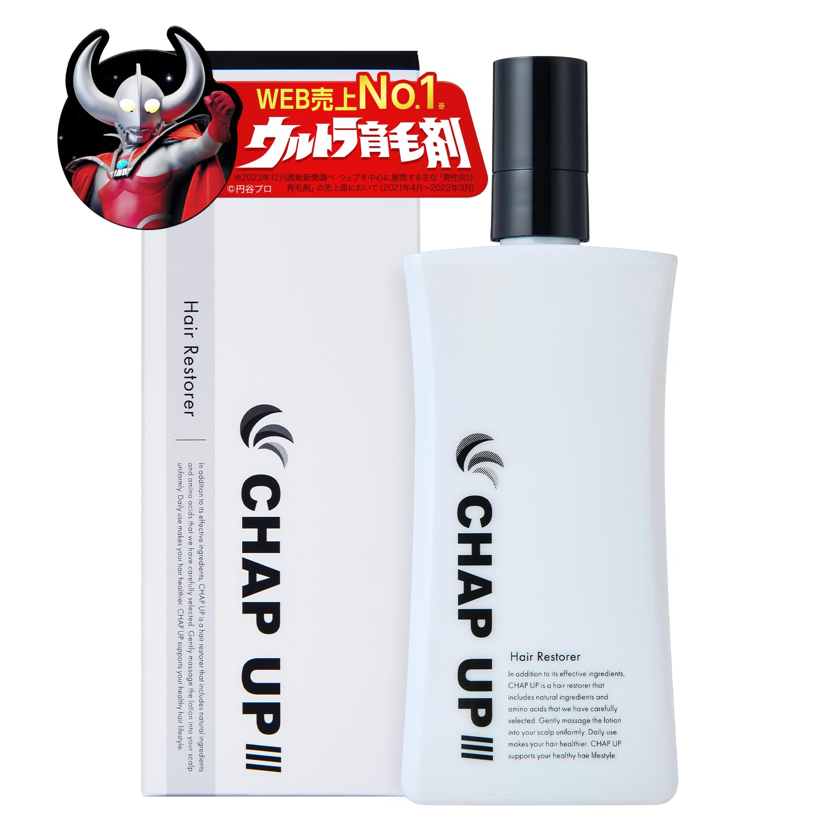 CHAPUP Chap-up Medicated Hair Growth Agent for Men and Women [Instruction Manual Included] Hair Growth Tonic Promotes Hair Growth Gentle on the Scalp No Additive Scalp Care Scalp Hair Tonic Men's Hair