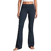 CRZ YOGA Butterluxe Low Rise Flare Leggings 32" - Bootcut Buttery Soft Lounge Casual Womens Yoga Pants with Pocket
