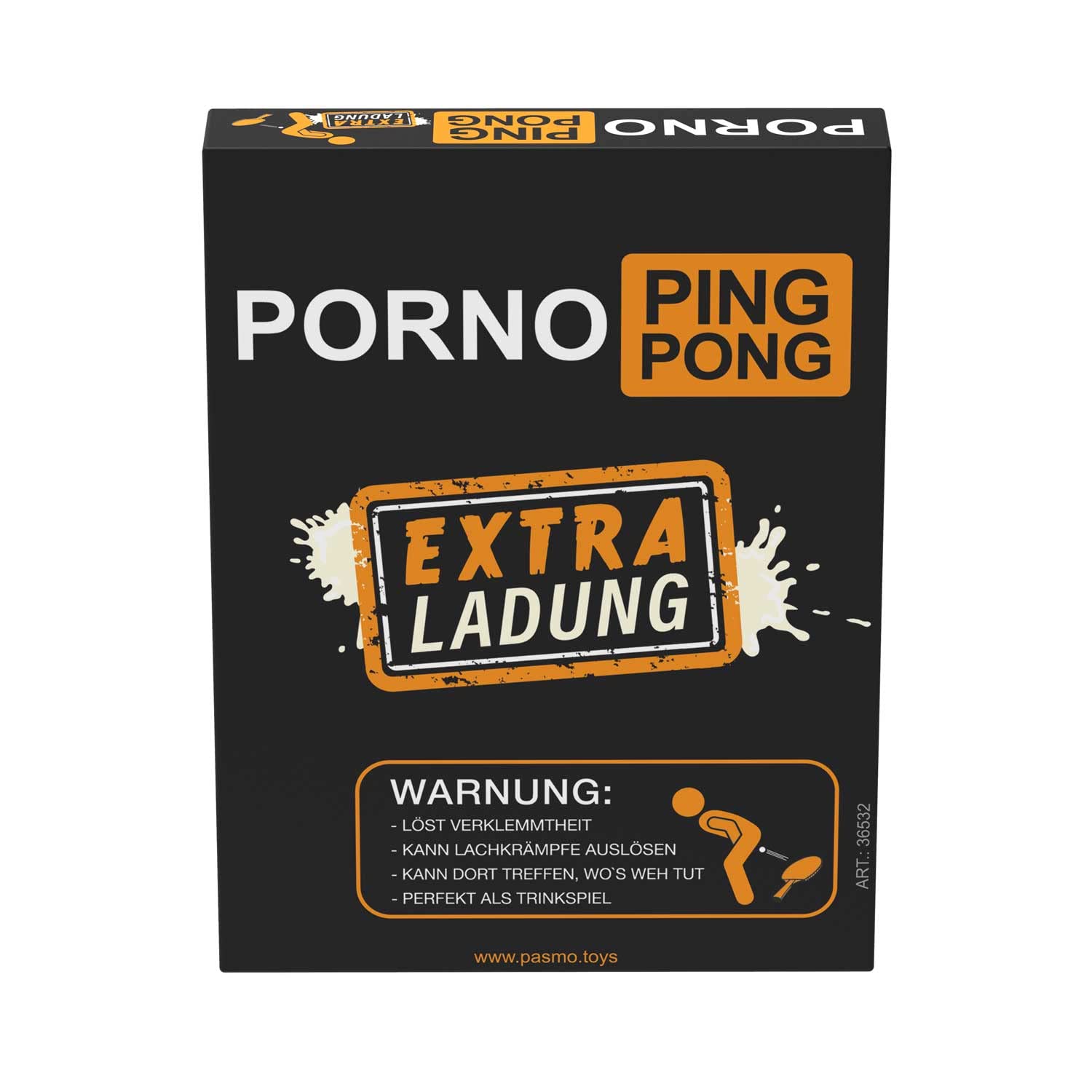 CRAZE Pasmo Ping Pong Extra Charge - Kinky Drinking Game Cards, JGA Games for Adults, Party Card Game 36532