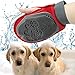 Premium Quality 2-1 Pet Grooming Rubber Glove Tool For Cats & Dogs By ExotiX – Pet Hair Remover Mitt With Velcro Strap – One Size Fits All – Lightweight & Eco-friendly – Ideal Gift For Pet Lovers