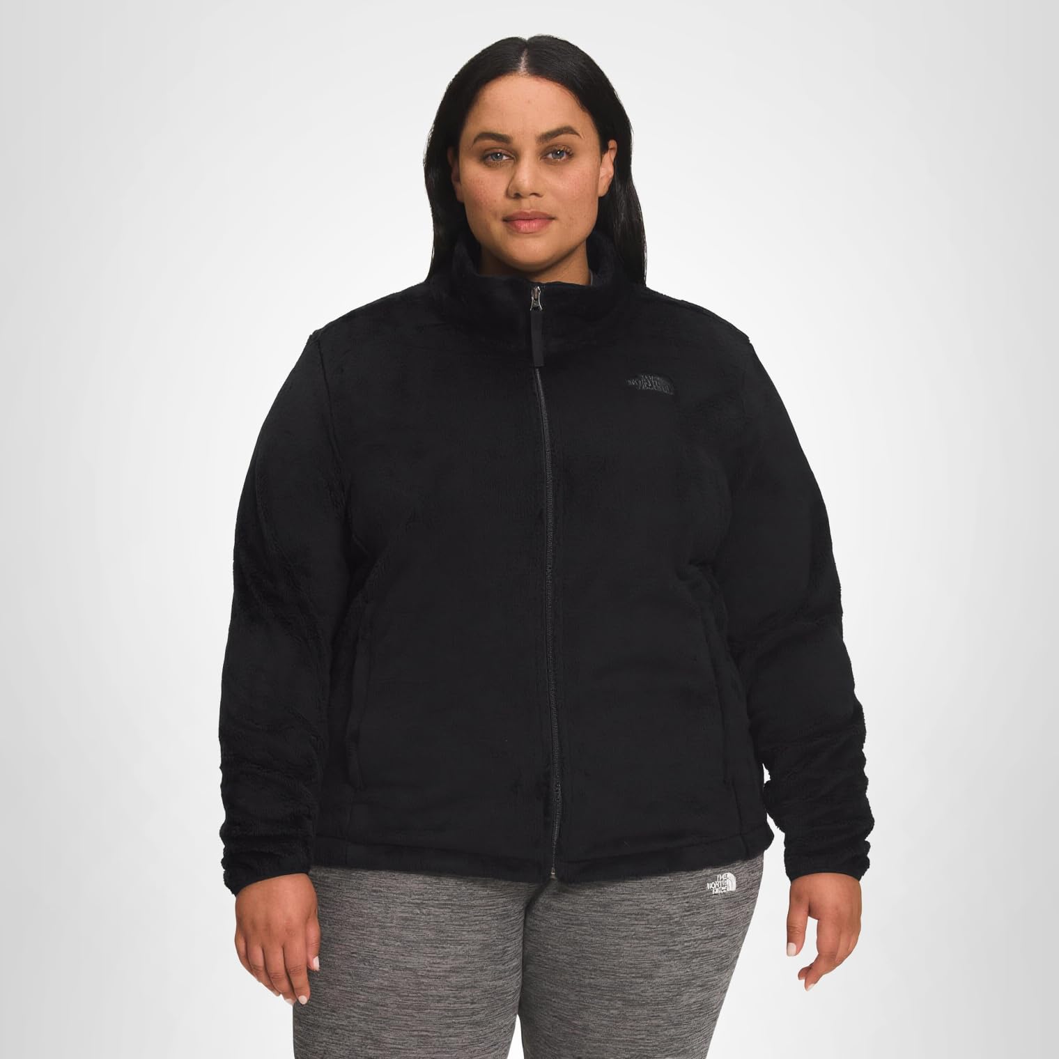 The North Face Women's Osito Full Zip Fleece Jacket (Standard & Plus Size) | Soft Fleece With Embroidered Logo
