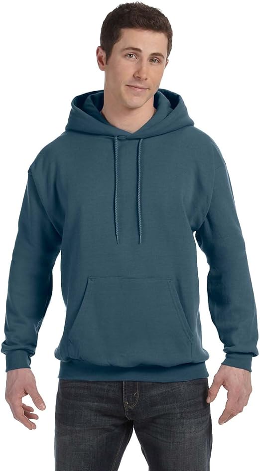Hanes P170 EcoSmart Hooded Sweatshirt Amazon.co.uk Clothing
