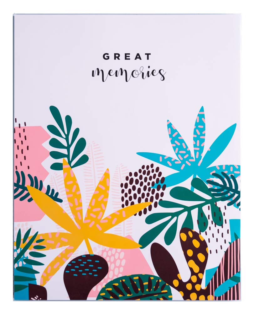 Grupo Erik Photo Album 7x5 - Abstract Tropics | Soft Cover, 13x20 cm, 96 Pockets Photo Albums, Memory Book | Cute Gifts Under 10 Pounds, Cheap Gifts For Women & For Men