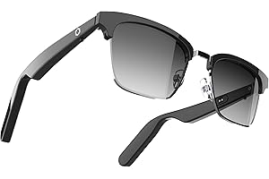 Lucyd Earthbound - Connect Calls, Jam to Music & Dive into Chat GPT: Smart Bluetooth Glasses, UV Safeguard, Extended Battery Life & Voice Assistant Ready
