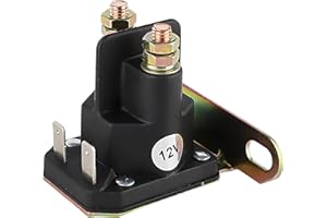 Generic Uorimy GY22476 AUC15346 Starter Solenoid 12V Compatible with John Deere Tractor D100 D105 D110 D120 D125 D130 D140 D150 D155 D160 D170 Z225 Z235 Z245 Z255 Z335E Z335M Z345M Z345R Z355E Z355R