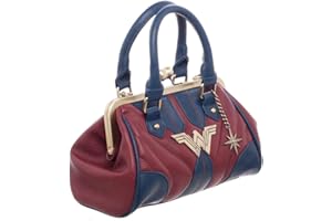 Bioworld Wonder Woman Costume Inspired Women's Handbag Multi