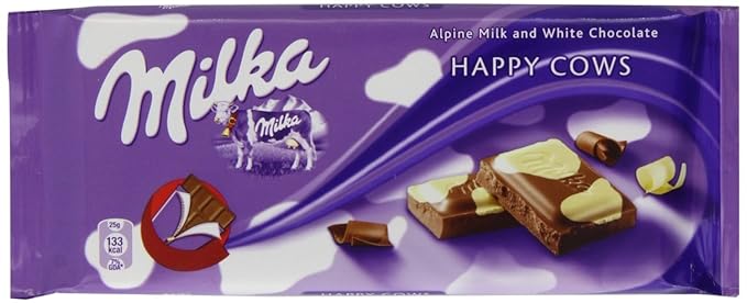 Amazon Com World S Best Milka Chocolate Happy Cows 10 Bars