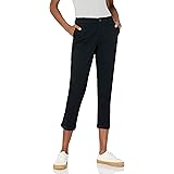 Amazon Essentials Women's Cropped Girlfriend Chino Pant (Available in Plus Size)