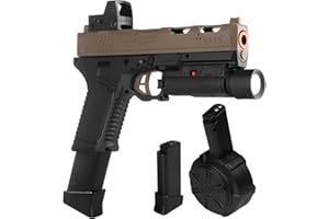 TOMATONG Gel Toys X8,Upgrade Version for X2 Full Auto Gel Toys with Goggles and Drum,for Christmas Easter Outdoor Games, Ages 14 Years Old and up and Adults,Sandy