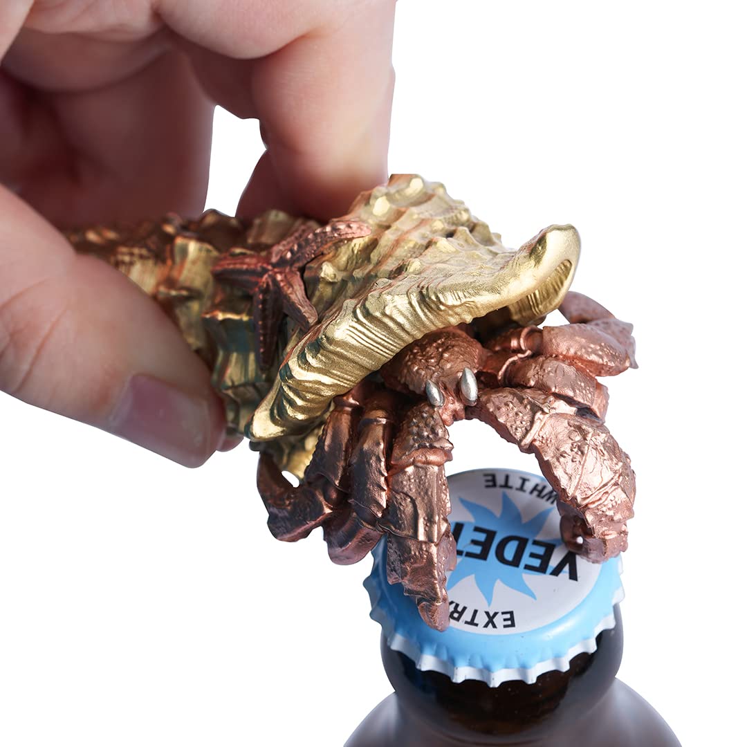 COPPERTIST.WU Hermit Crab Bottle Openers Beer Opener Beer Gifts for Men Animal Bottle Opener for Drinks Beer Cola Original Handcrafted Designer