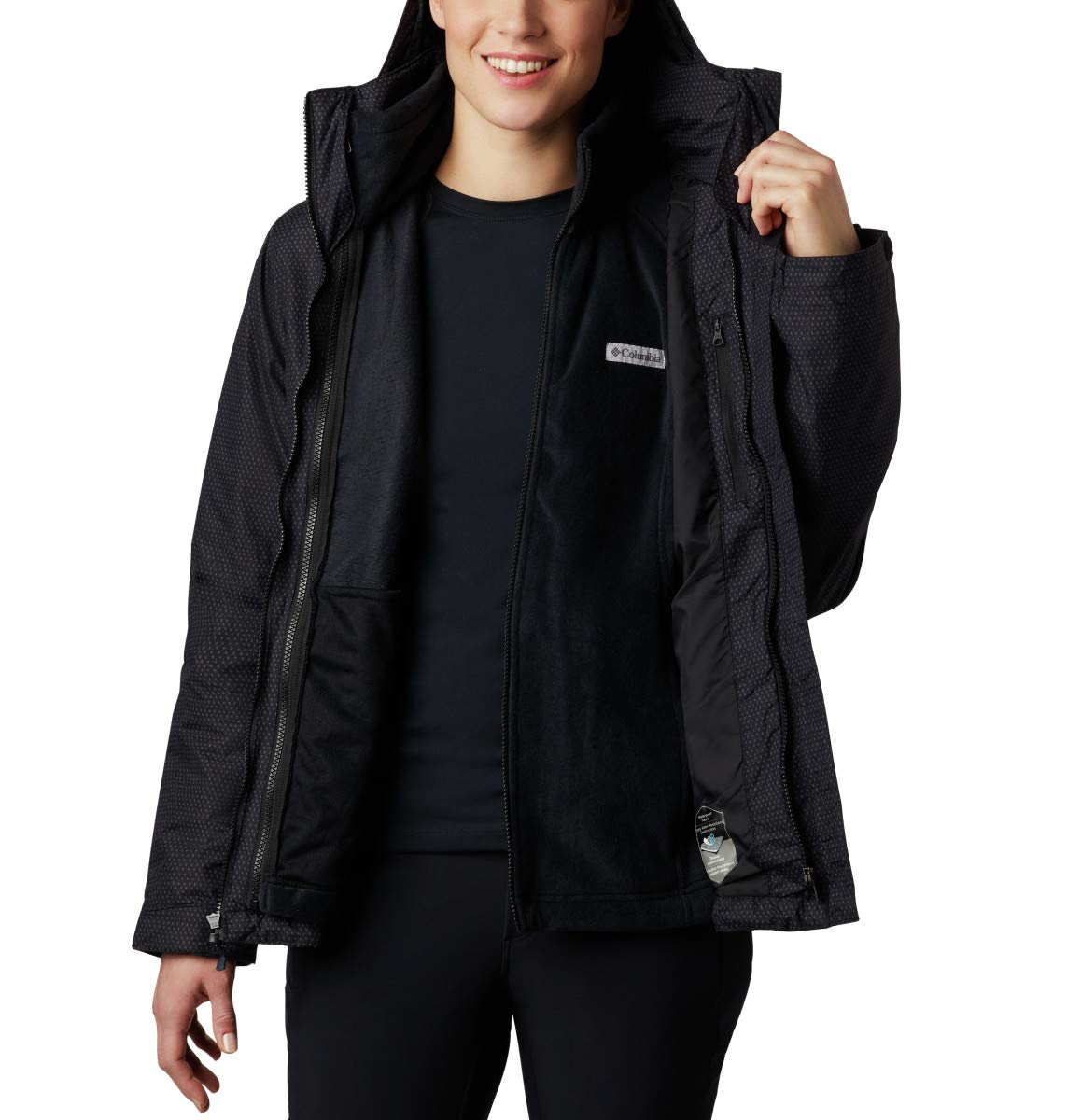 columbia ruby river interchange jacket